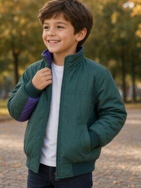 Green GAP Boys Winter Jacket XSMALL Size 4-5